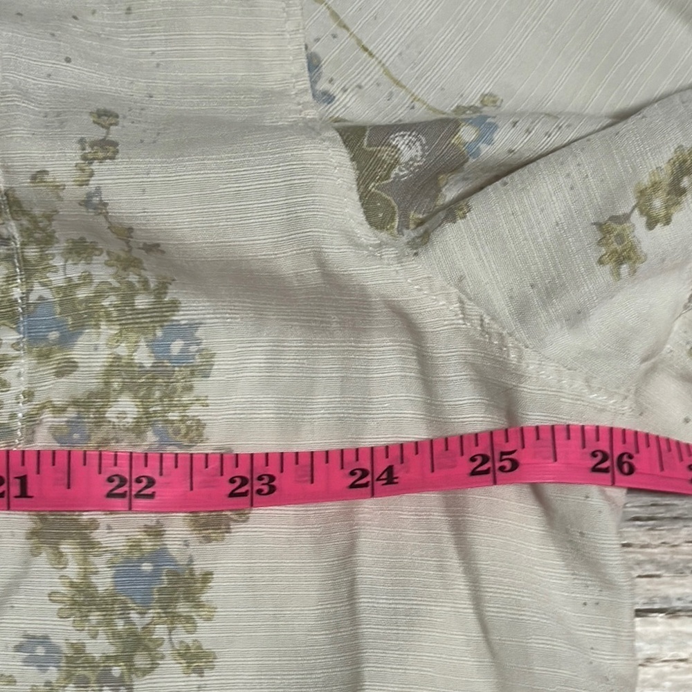 Tommy Bahama Shirt Mens XXL Cream Silk Floral Hawaiian Camp Button Up - Picture 12 of 15